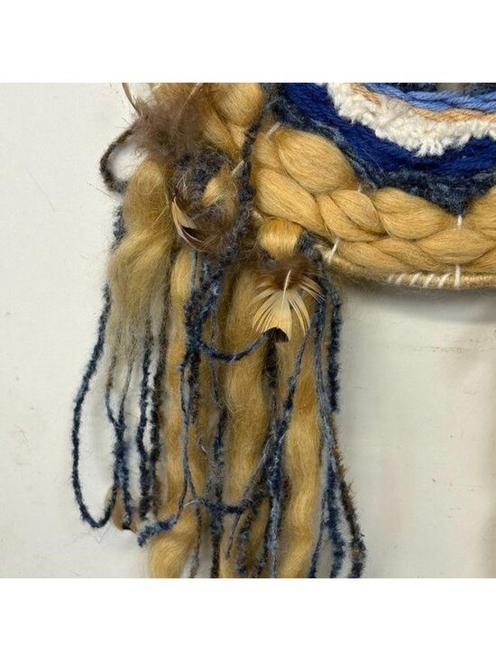 Vintage Woven Wool Mandala Dream Catcher - Picture 11 of 11